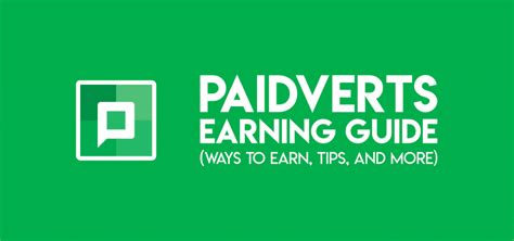 How to Make Money on PaidVerts (Ultimate Guide).
